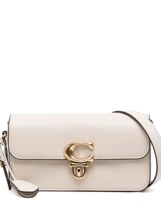 Coach Handbags - Coach Studio 20 Shoulder Bag in White/Chalk with Gold-Tone Hardware